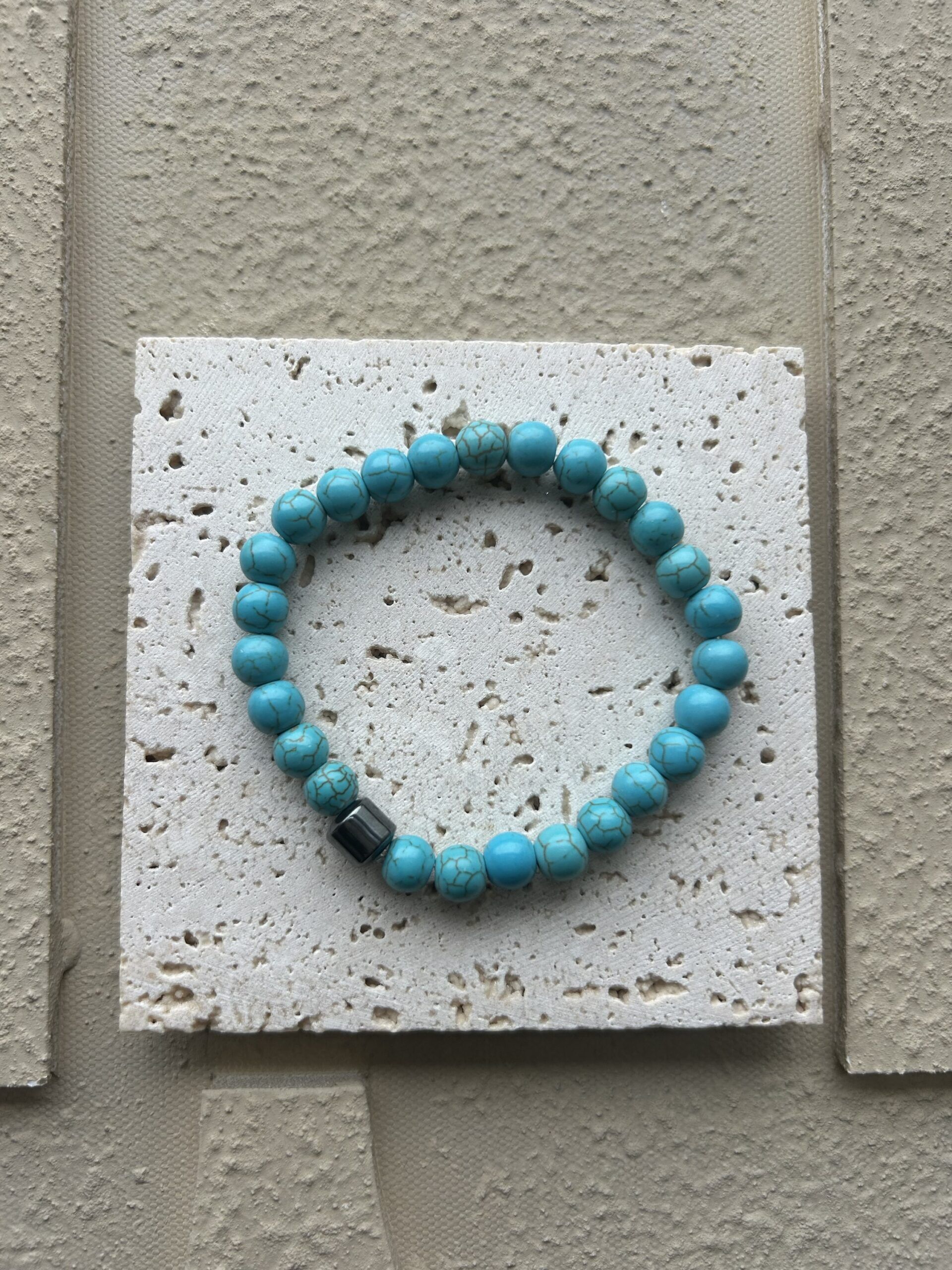 Bracelet pierre ronde en pierre naturelle – Image 7